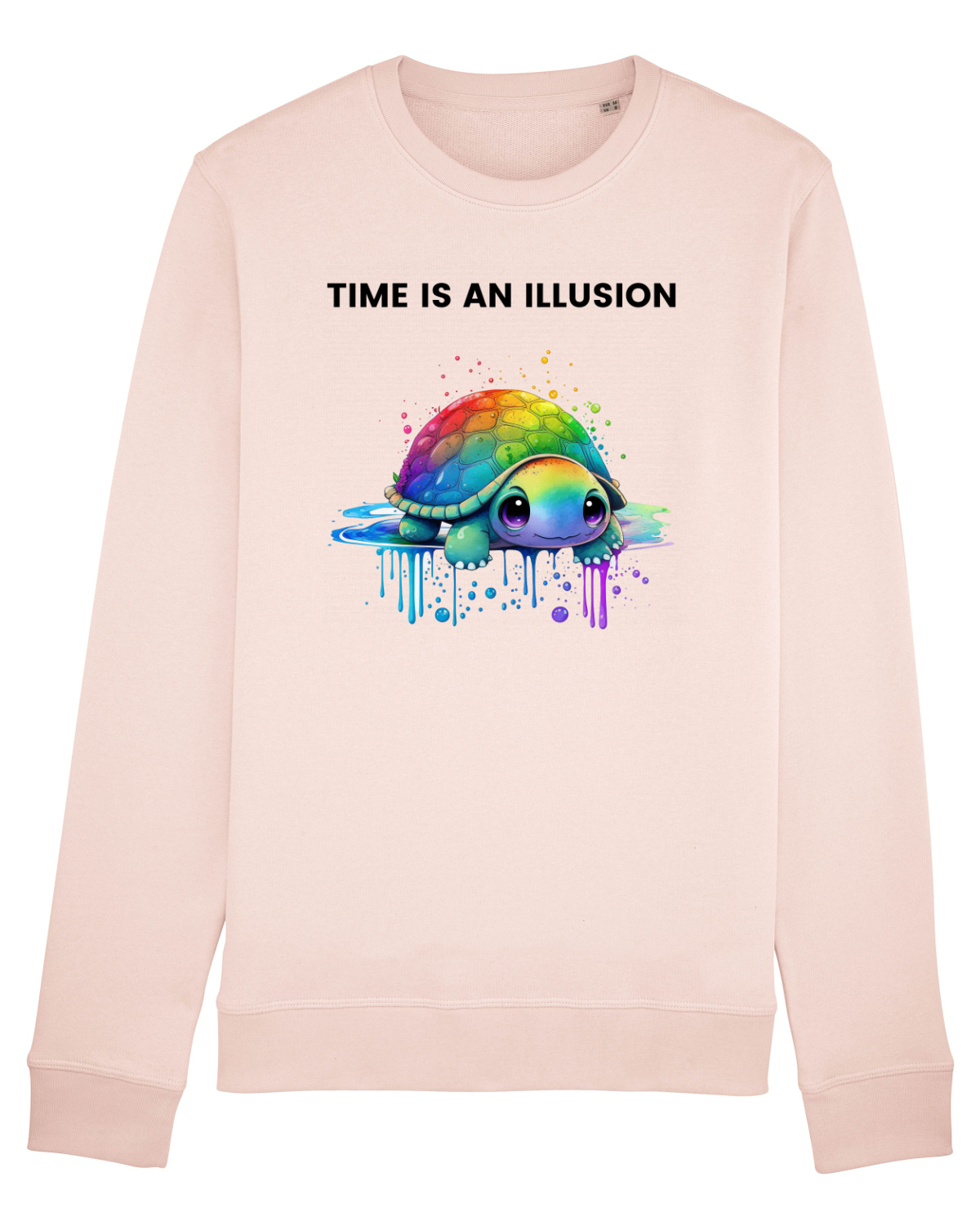 Bluză mânecă lungă Unisex Rise Candy Pink