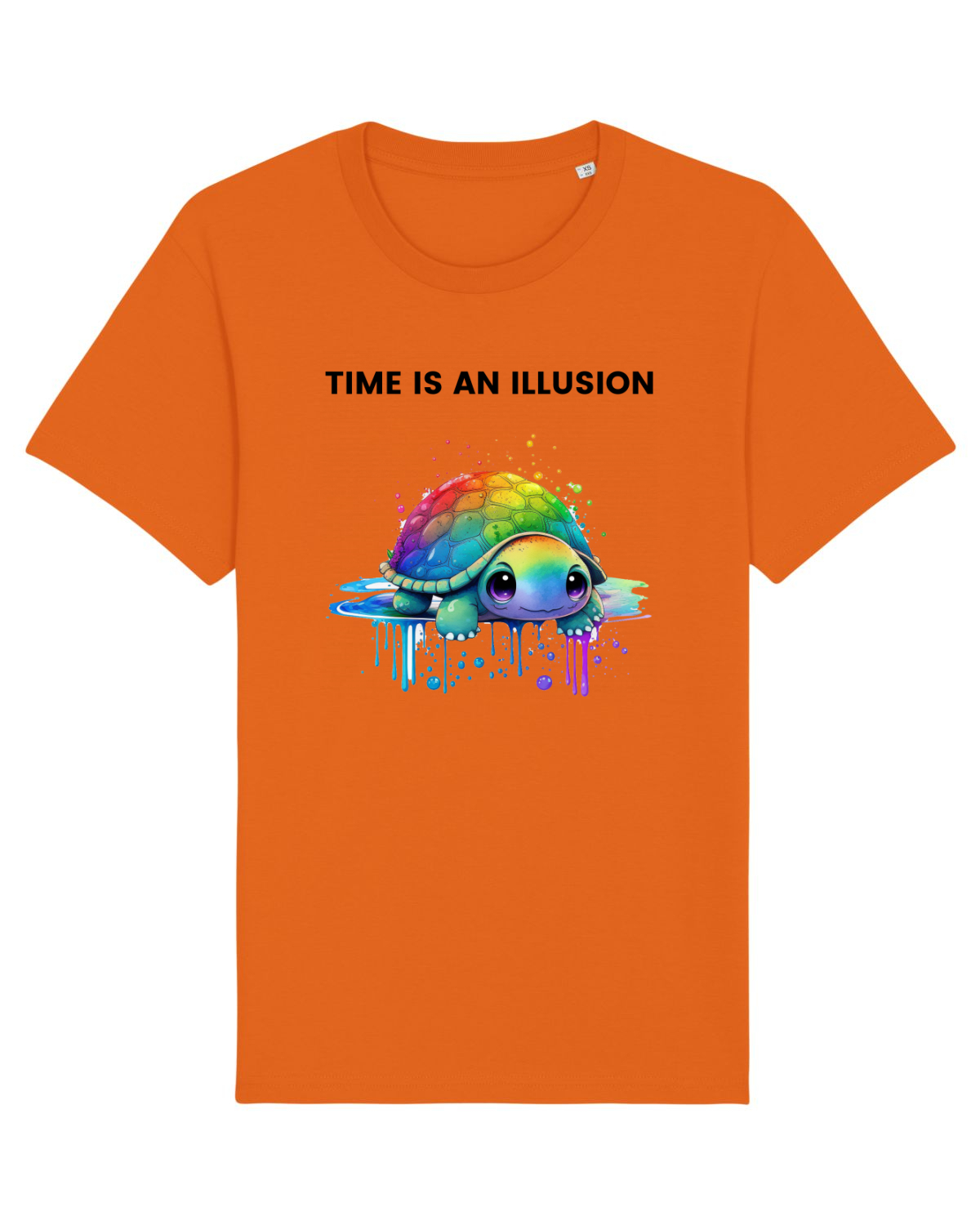 Tricou mânecă scurtă Unisex Rocker Bright Orange