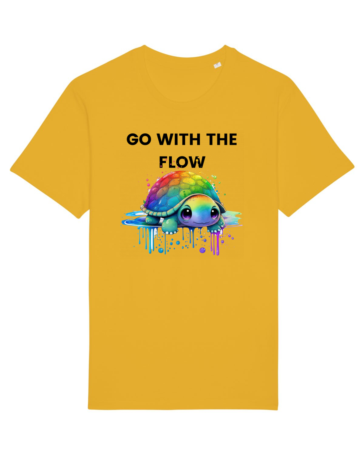 Tricou mânecă scurtă Unisex Rocker Spectra Yellow