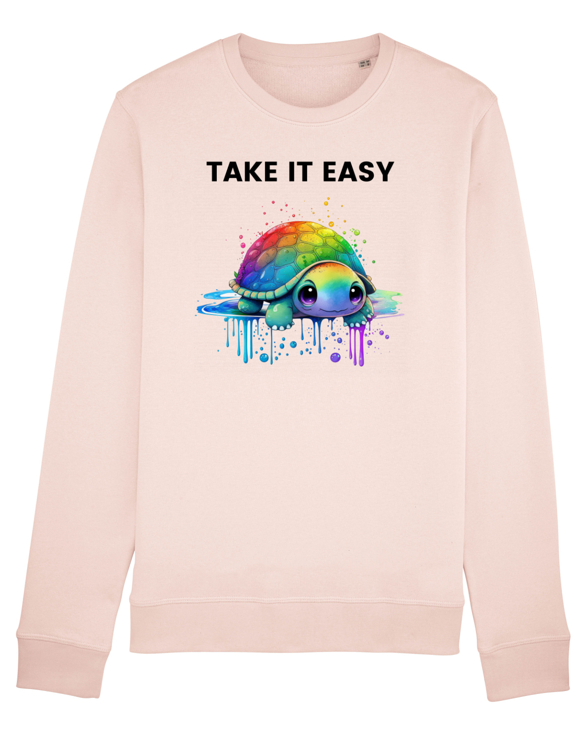 Bluză mânecă lungă Unisex Rise Candy Pink