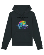 Broasca testoasa pictata in acuarela cu mesajul Catch Me If You Can Hanorac Unisex Drummer
