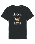 Love is the answer Tricou mânecă scurtă Unisex Rocker