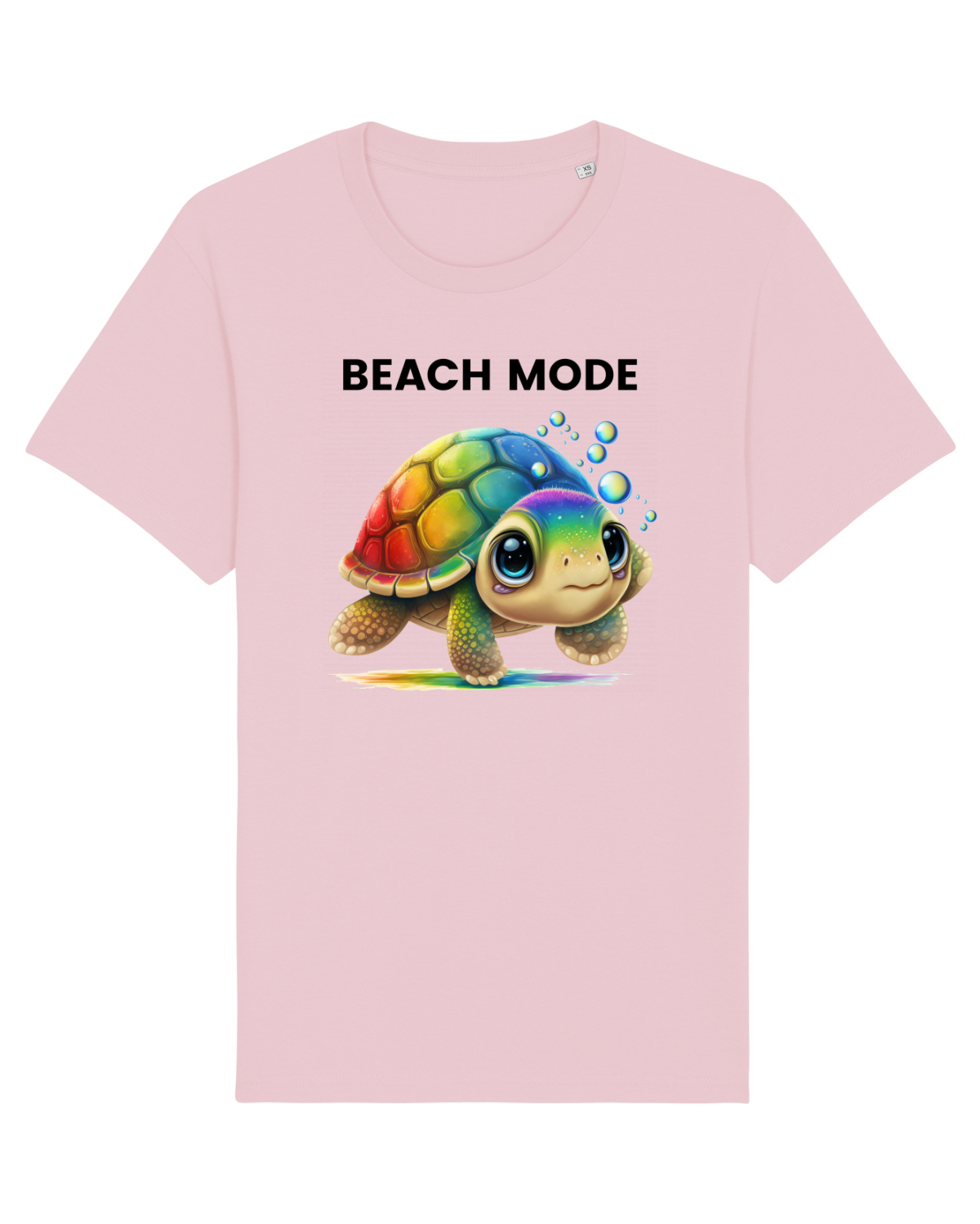 Tricou mânecă scurtă Unisex Rocker Cotton Pink