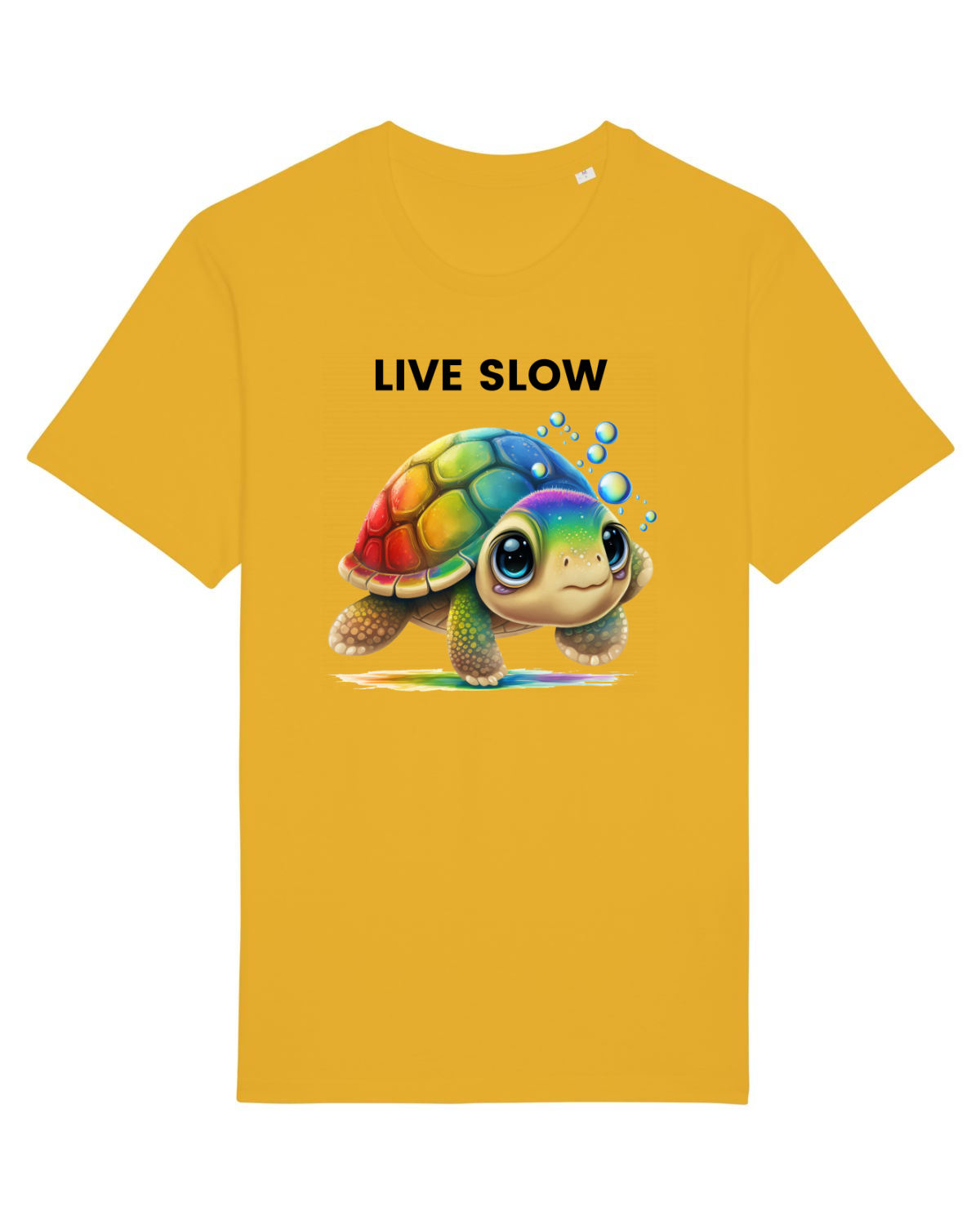 Tricou mânecă scurtă Unisex Rocker Spectra Yellow