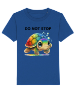 Broasca testoasa pictata in acuarela cu mesajul Do Not Stop Tricou mânecă scurtă  Copii Mini Creator