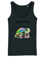 Broasca testoasa pictata in acuarela cu mesajul   I'm not fast Maiou Damă Dreamer