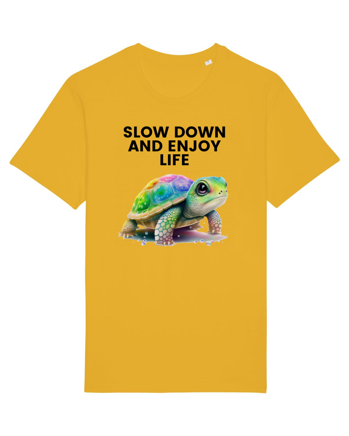 Tricou mânecă scurtă Unisex Rocker Spectra Yellow