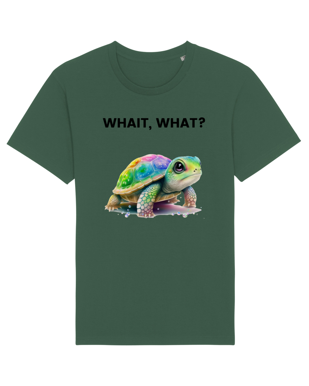 Tricou mânecă scurtă Unisex Rocker Bottle Green