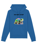 Broasca testoasa pictata in acuarela cu mesajul Do Not Stop Hanorac Unisex Drummer