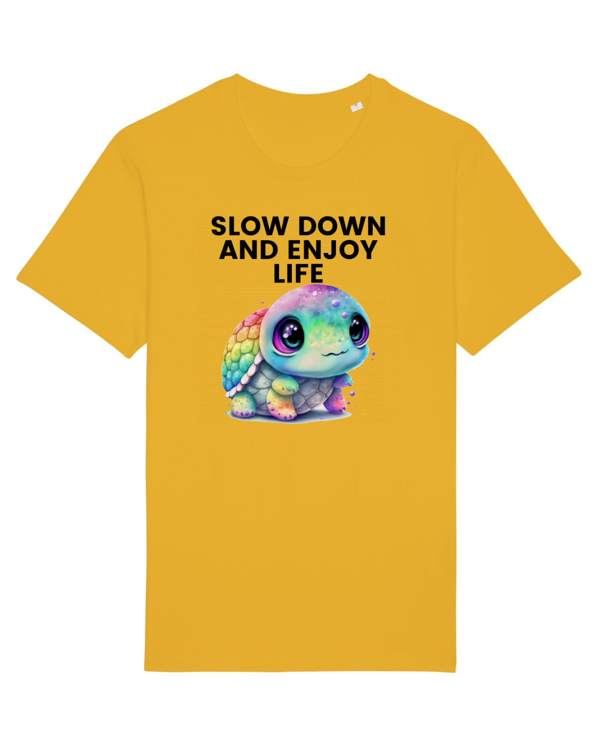 Tricou mânecă scurtă Unisex Rocker Spectra Yellow
