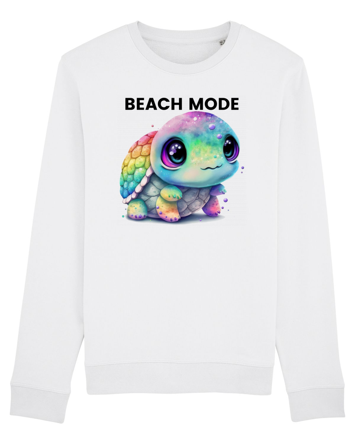 Bluză mânecă lungă Unisex Rise White