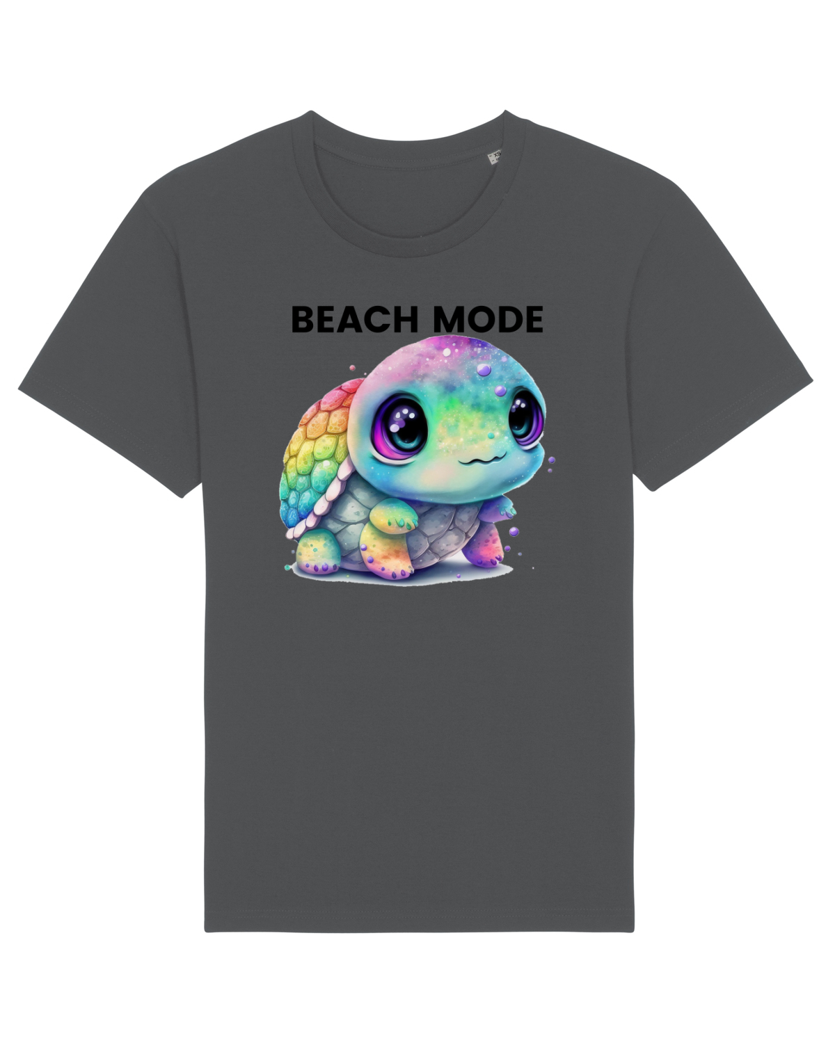 Tricou mânecă scurtă Unisex Rocker Anthracite