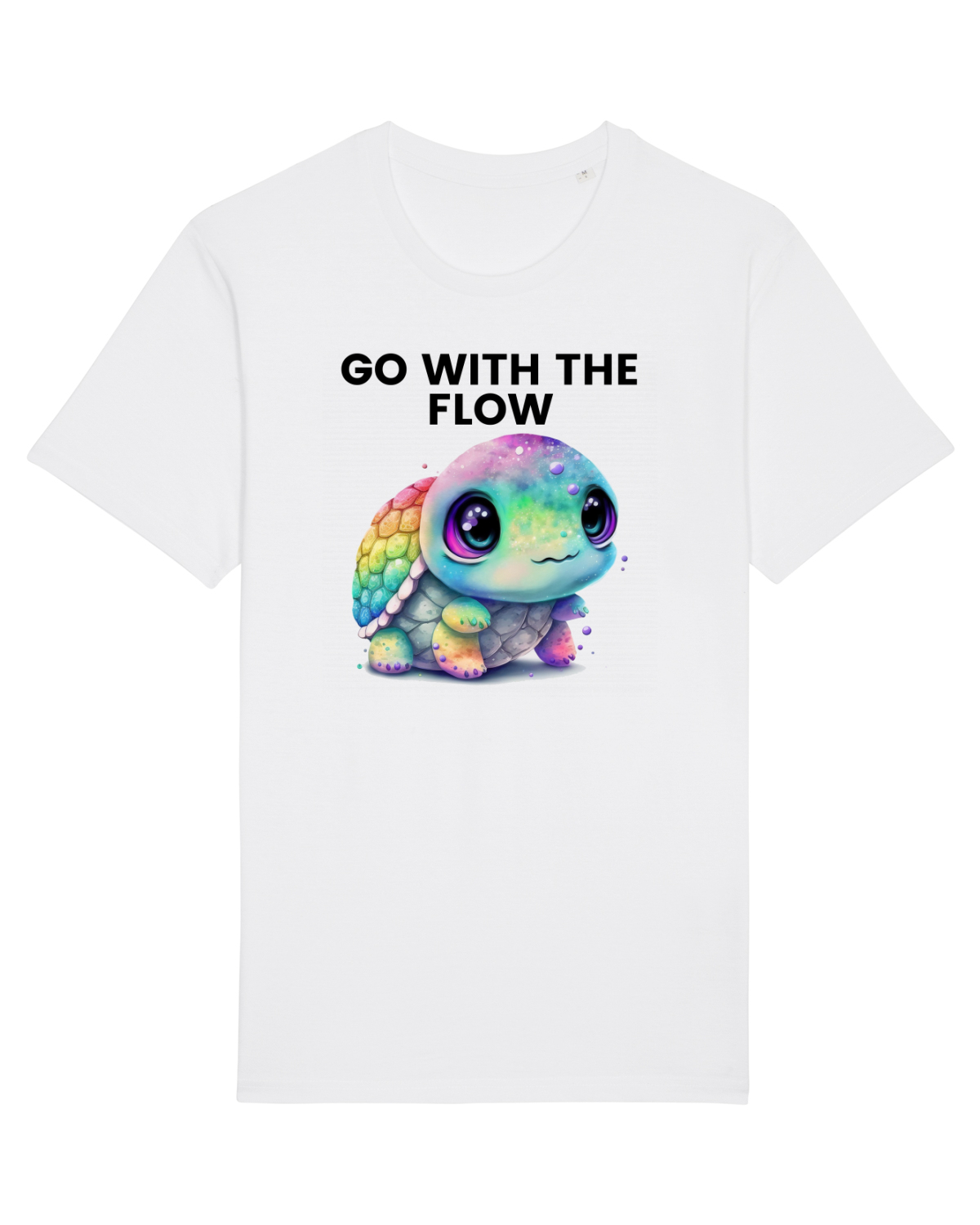 Tricou mânecă scurtă Unisex Rocker White