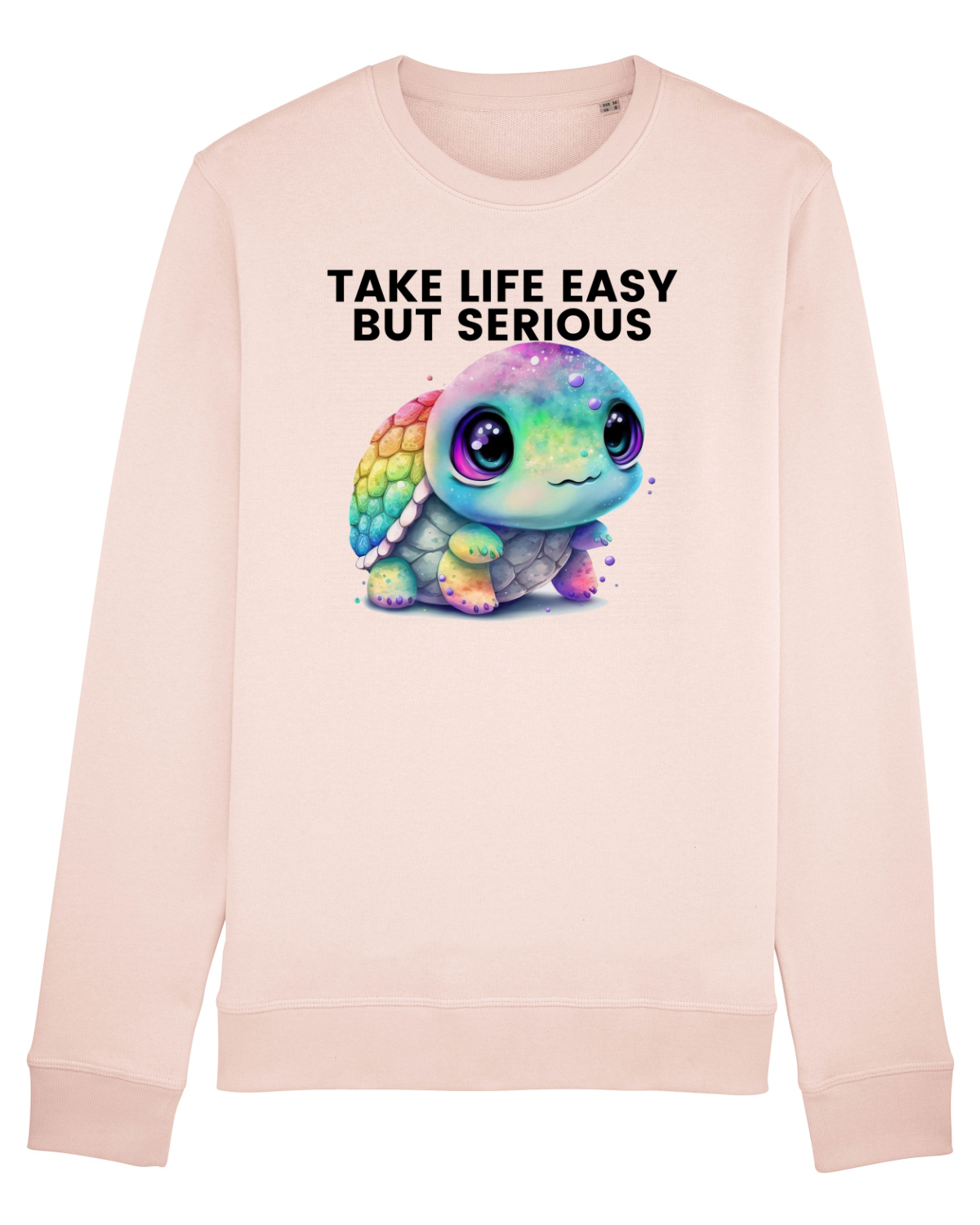 Bluză mânecă lungă Unisex Rise Candy Pink