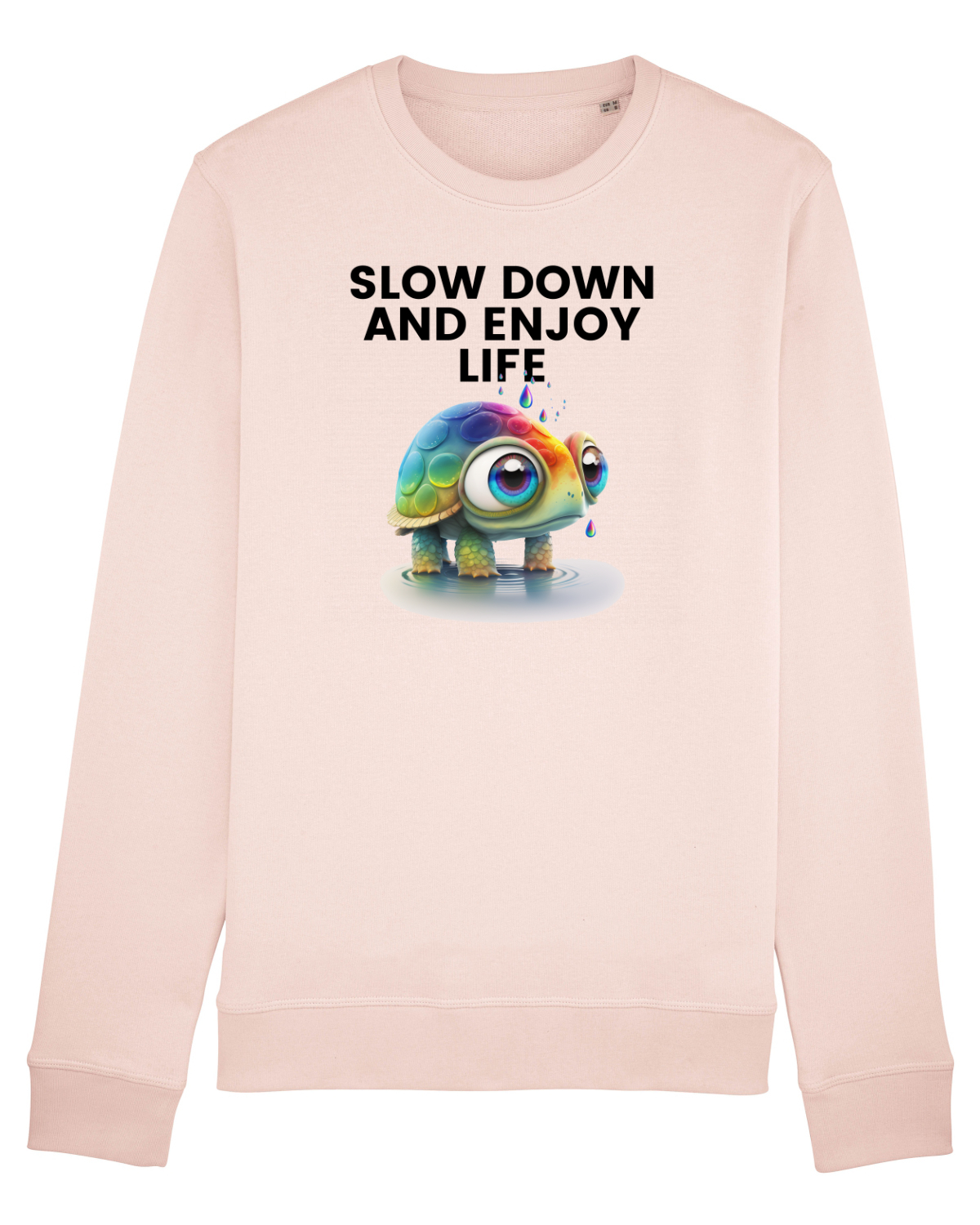 Bluză mânecă lungă Unisex Rise Candy Pink