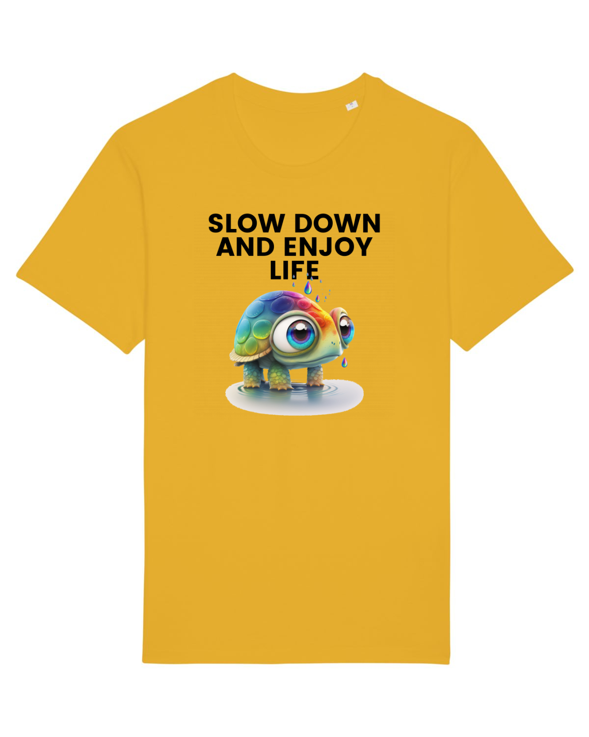 Tricou mânecă scurtă Unisex Rocker Spectra Yellow