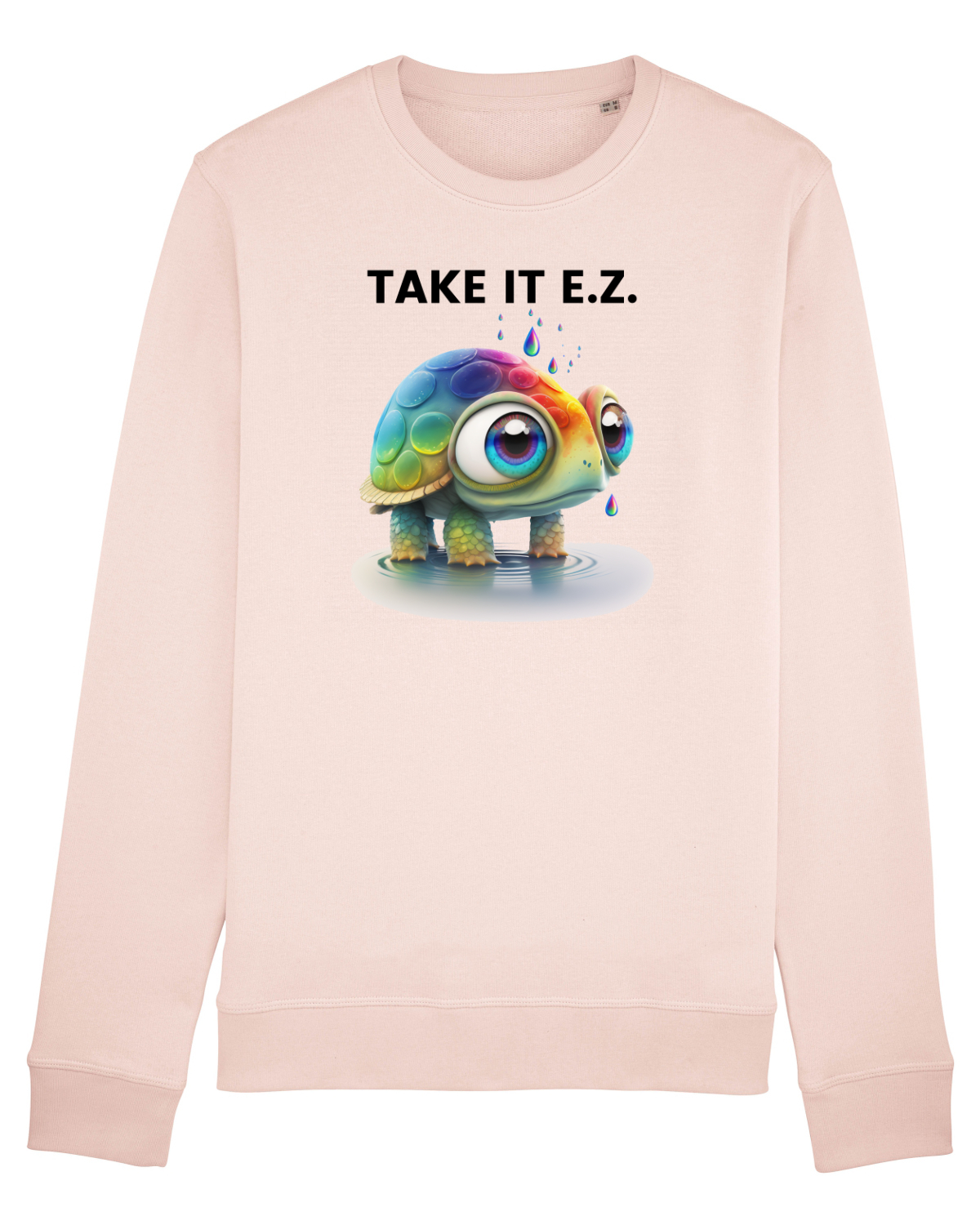 Bluză mânecă lungă Unisex Rise Candy Pink
