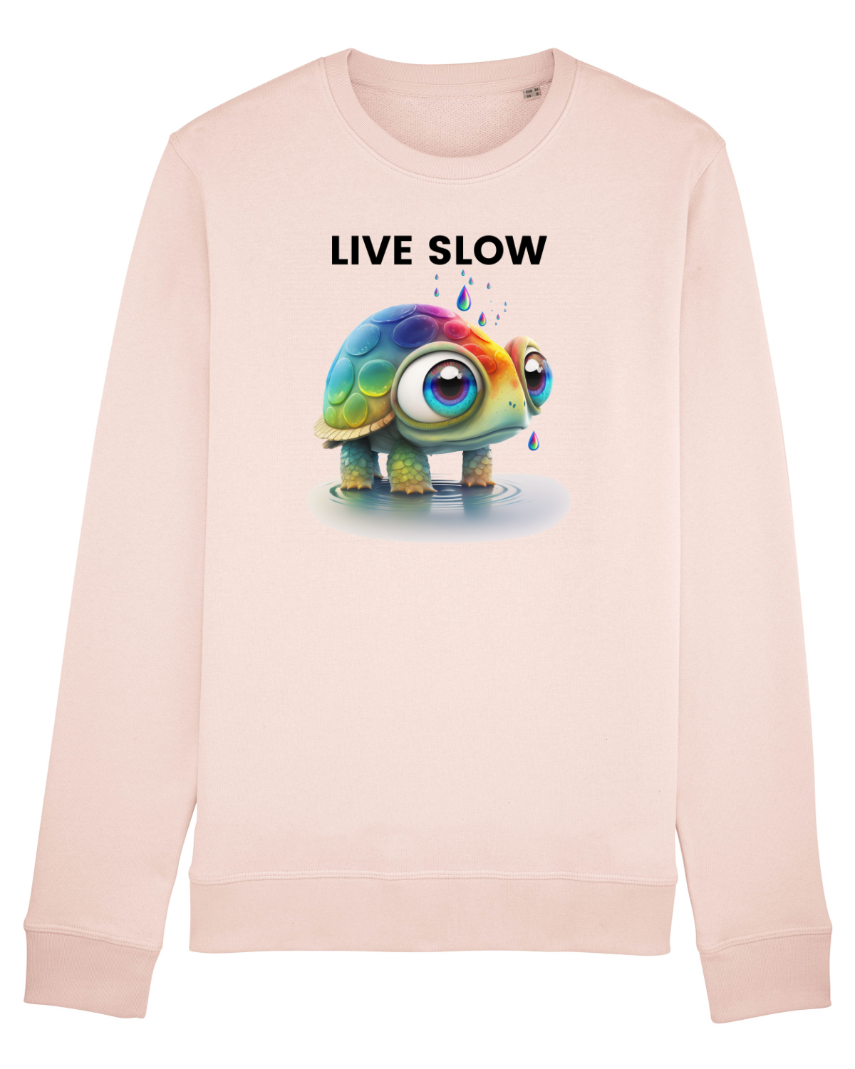 Bluză mânecă lungă Unisex Rise Candy Pink