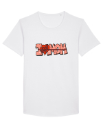I love mom Tricou mânecă scurtă guler larg Bărbat Skater