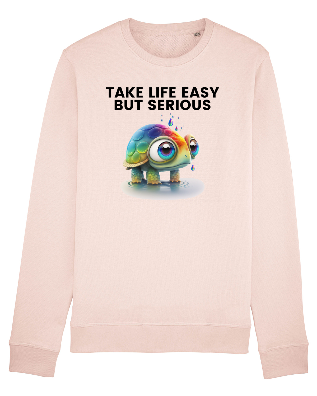 Bluză mânecă lungă Unisex Rise Candy Pink