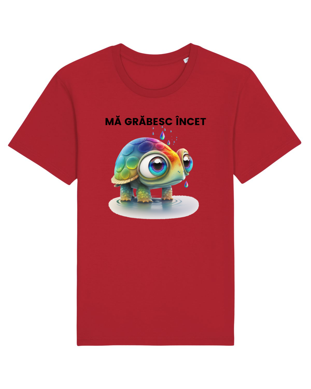 Tricou mânecă scurtă Unisex Rocker Red