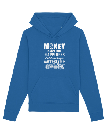 A motorcycle Royal Blue
