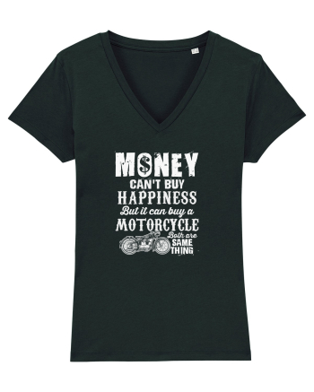A motorcycle Black