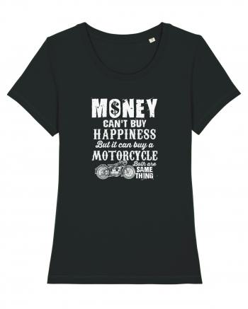 A motorcycle Black