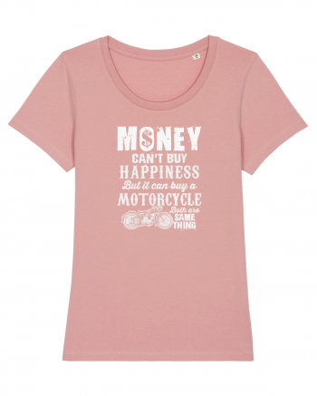 A motorcycle Canyon Pink