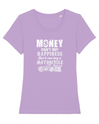 A motorcycle Lavender Dawn
