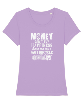 A motorcycle Lavender Dawn