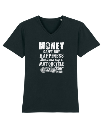 A motorcycle Black
