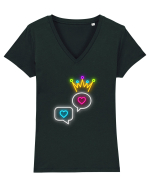 Flirt cu prințesa Tricou mânecă scurtă guler V Damă Evoker