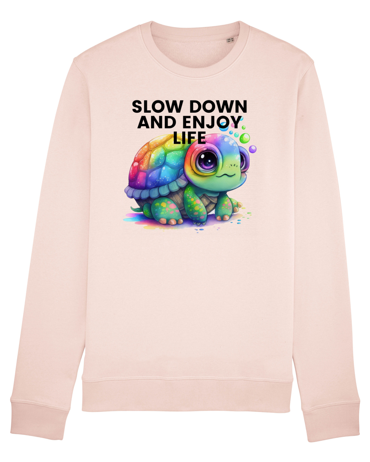Bluză mânecă lungă Unisex Rise Candy Pink