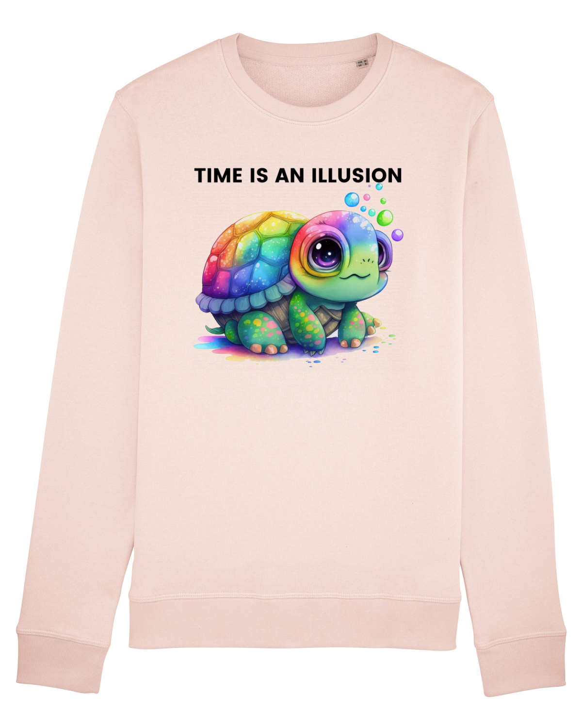 Bluză mânecă lungă Unisex Rise Candy Pink