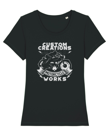 Custom Motorcycle Black