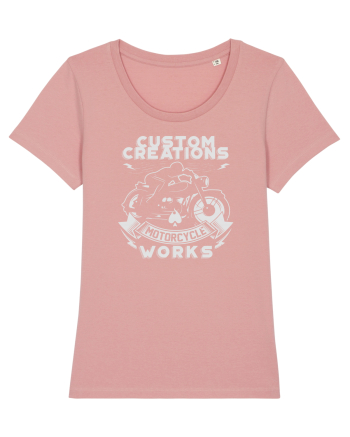 Custom Motorcycle Canyon Pink