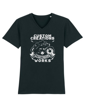 Custom Motorcycle Black