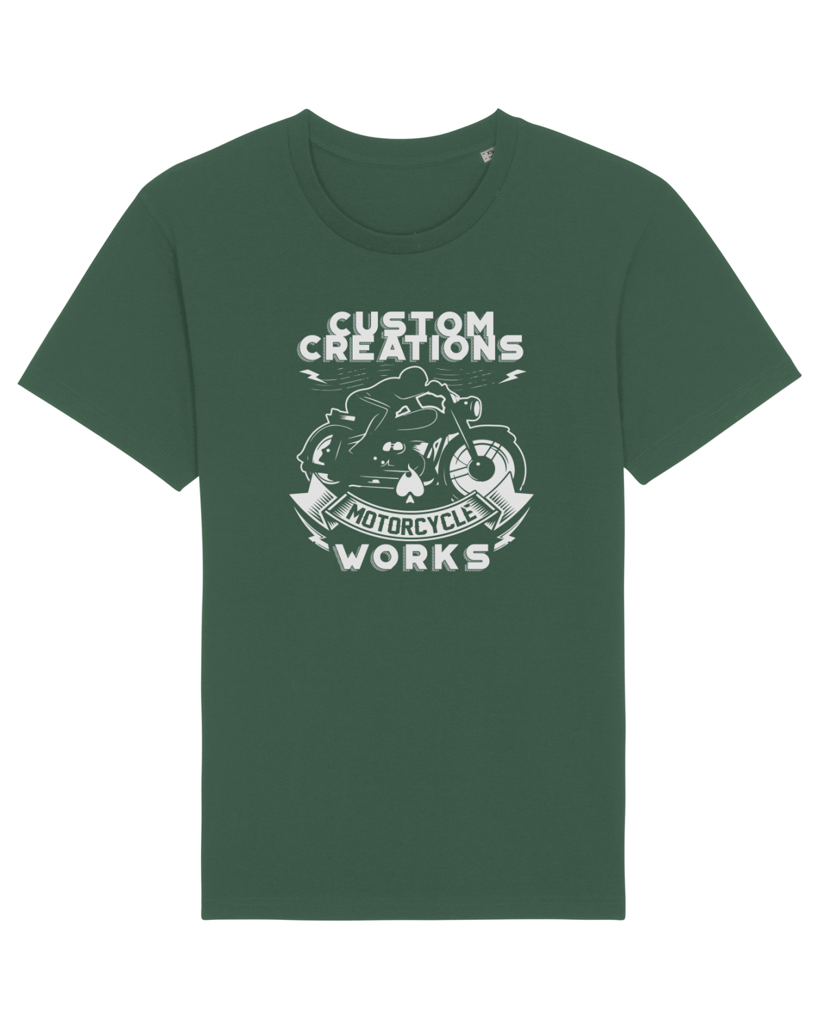 Tricou mânecă scurtă Unisex Rocker Bottle Green