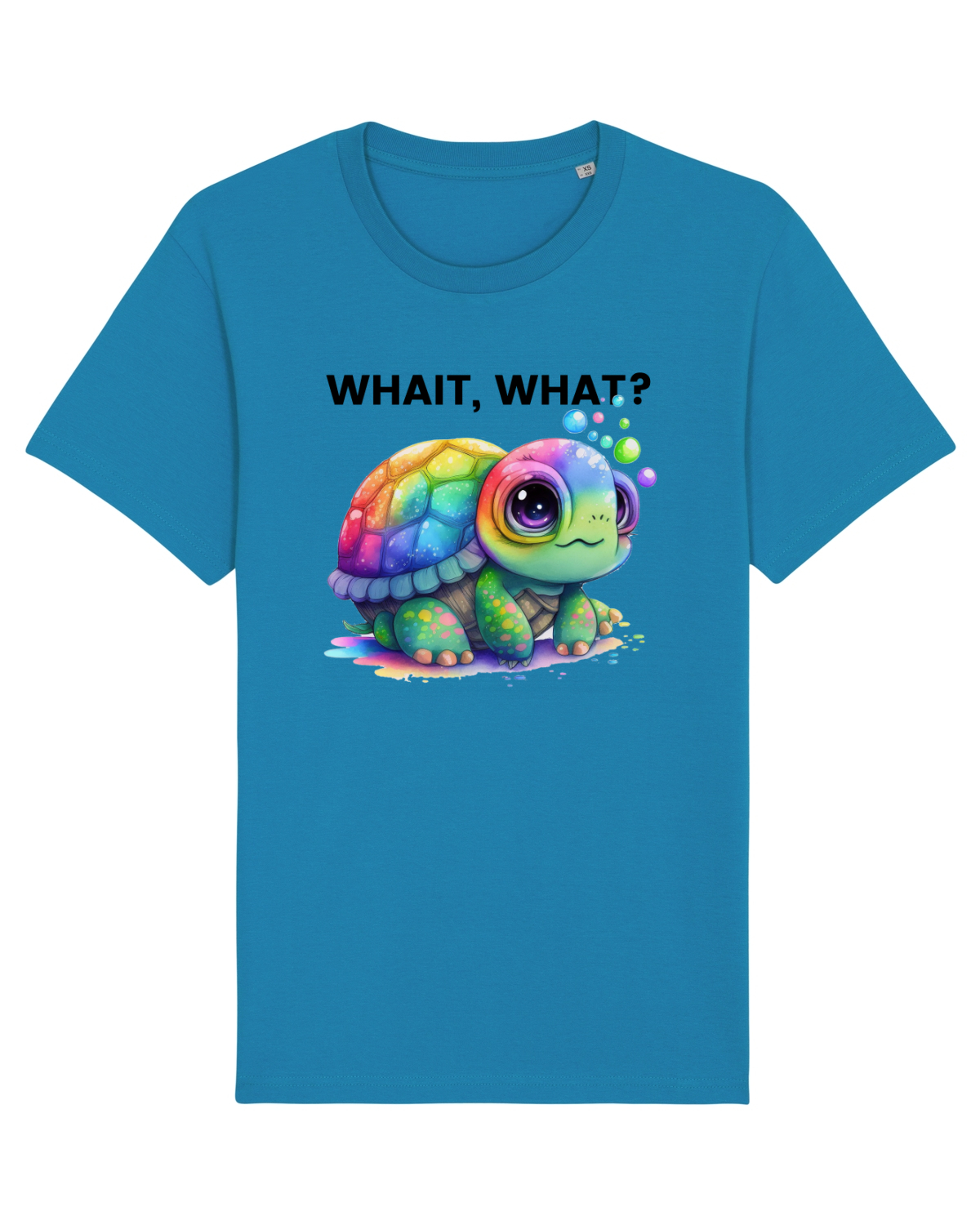 Tricou mânecă scurtă Unisex Rocker Azur