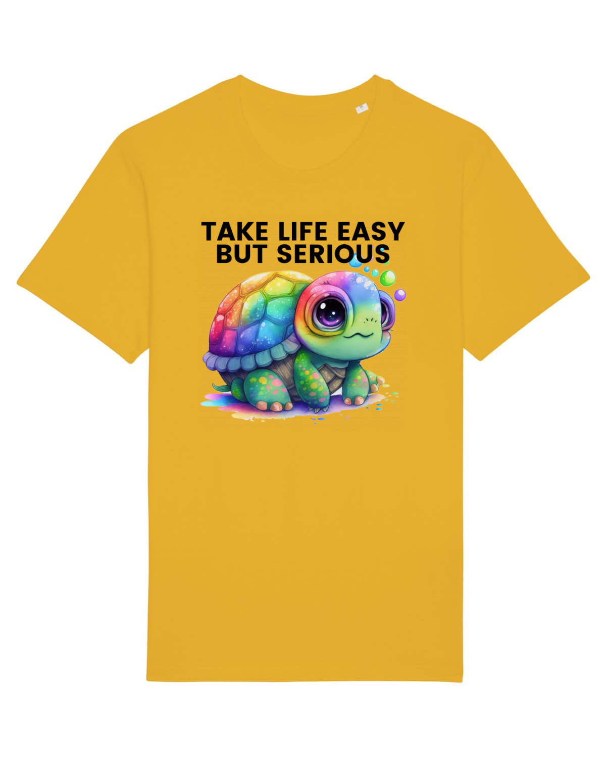 Tricou mânecă scurtă Unisex Rocker Spectra Yellow