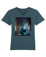 DIGITAL ART 52 Tricou mânecă scurtă guler V Bărbat Presenter