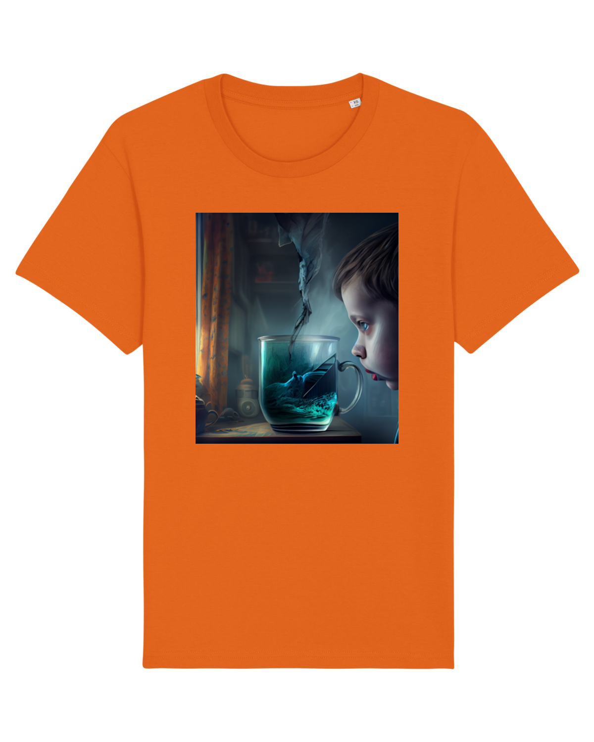 Tricou mânecă scurtă Unisex Rocker Bright Orange