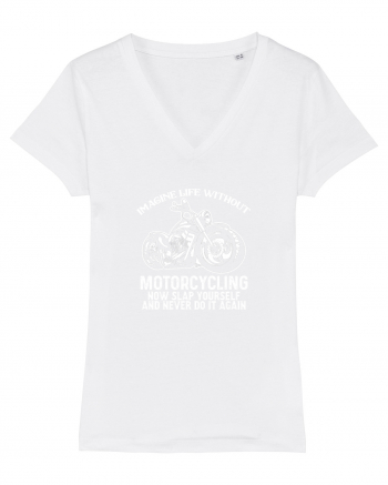 Motorcycling White
