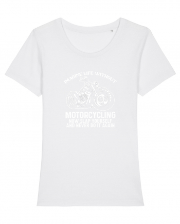 Motorcycling White
