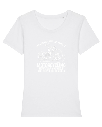 Motorcycling White