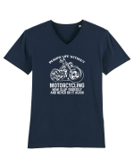 Motorcycling Tricou mânecă scurtă guler V Bărbat Presenter