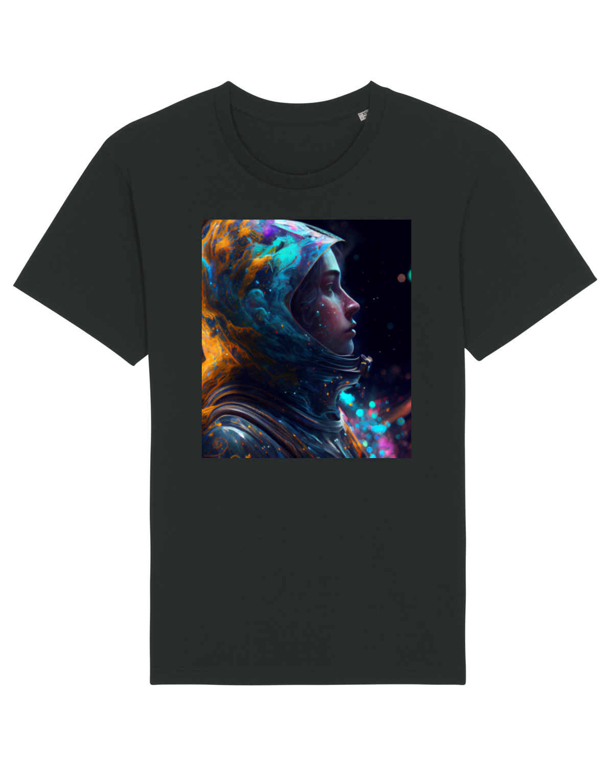 Tricou mânecă scurtă Unisex Rocker Black