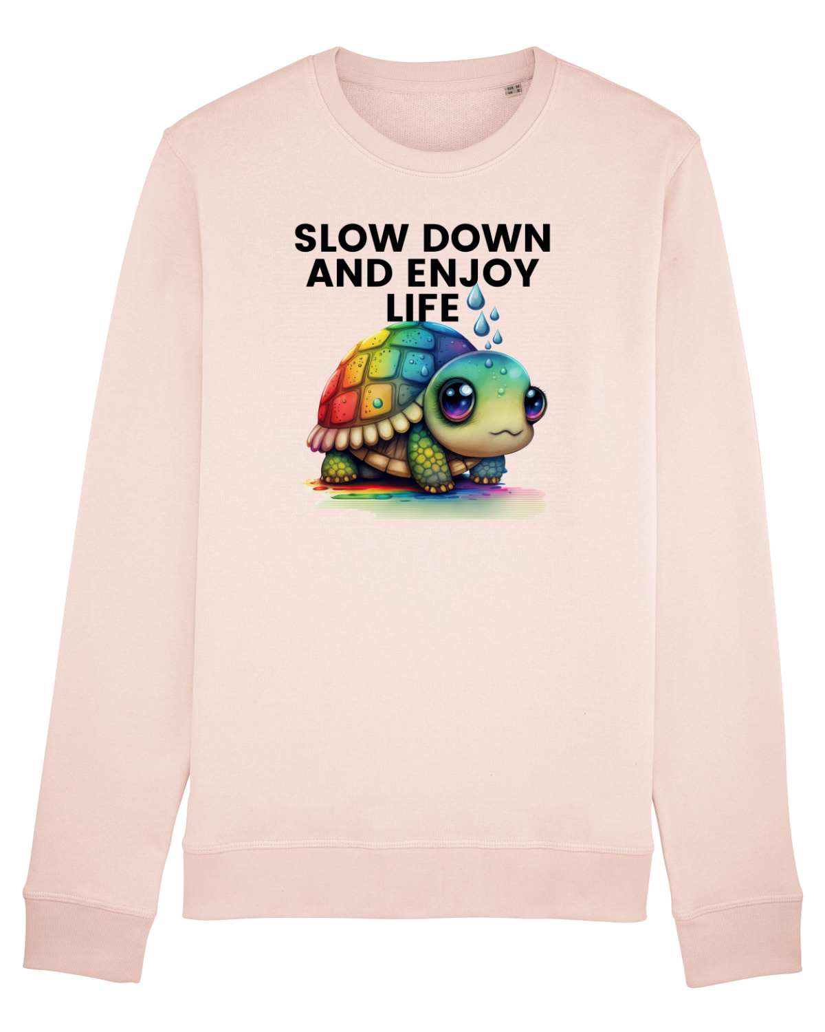 Bluză mânecă lungă Unisex Rise Candy Pink