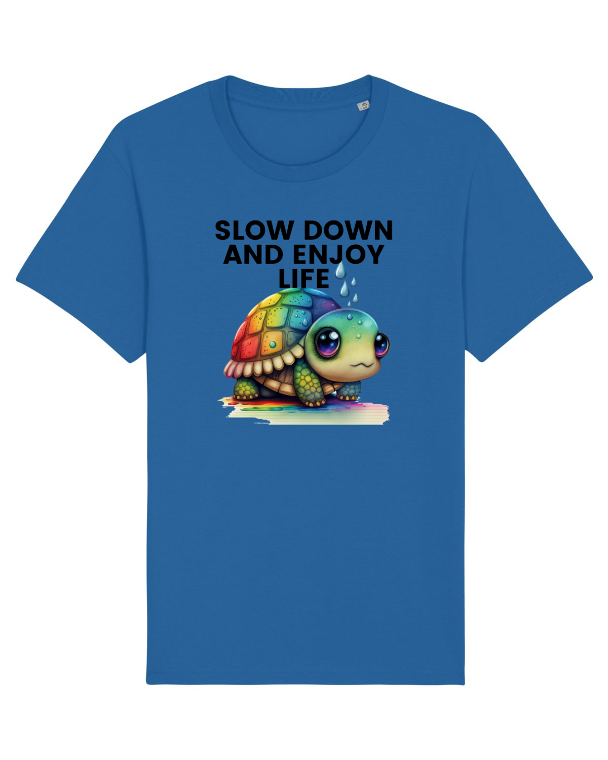 Tricou mânecă scurtă Unisex Rocker Royal Blue